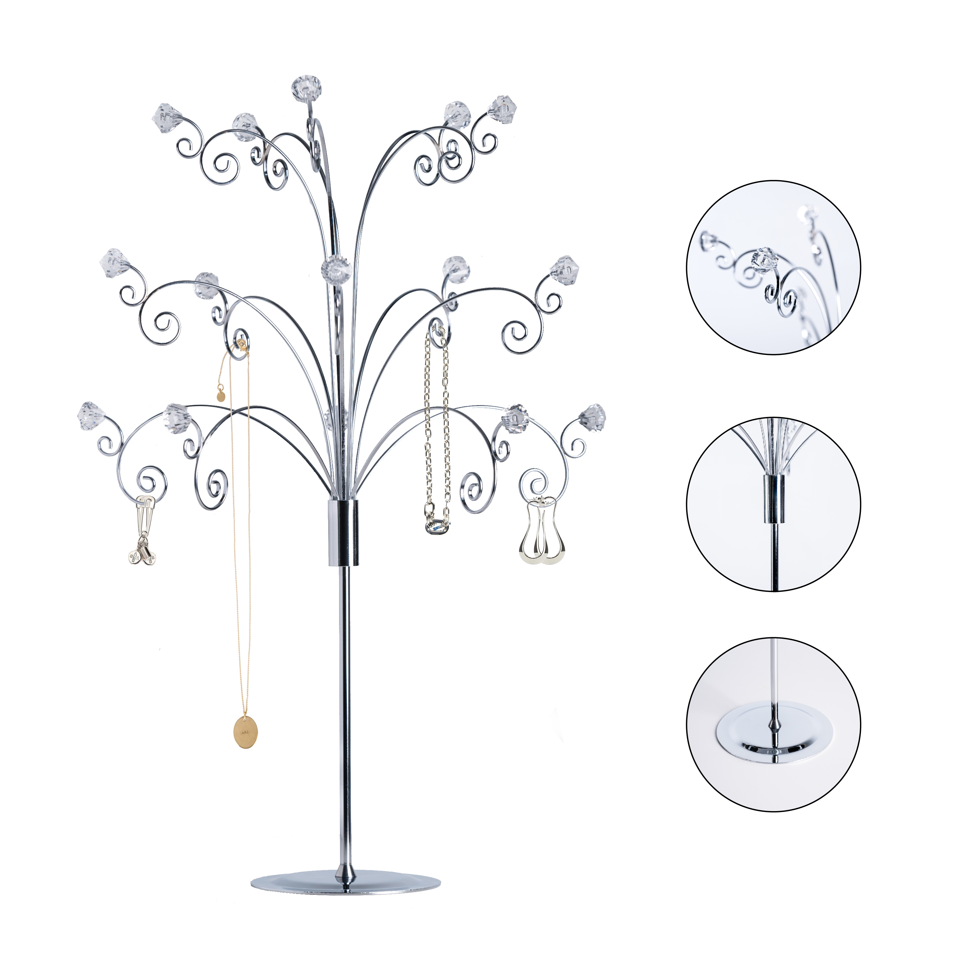 20 Inch Necklace Holder Jewellery Tree Stand Free Shipping